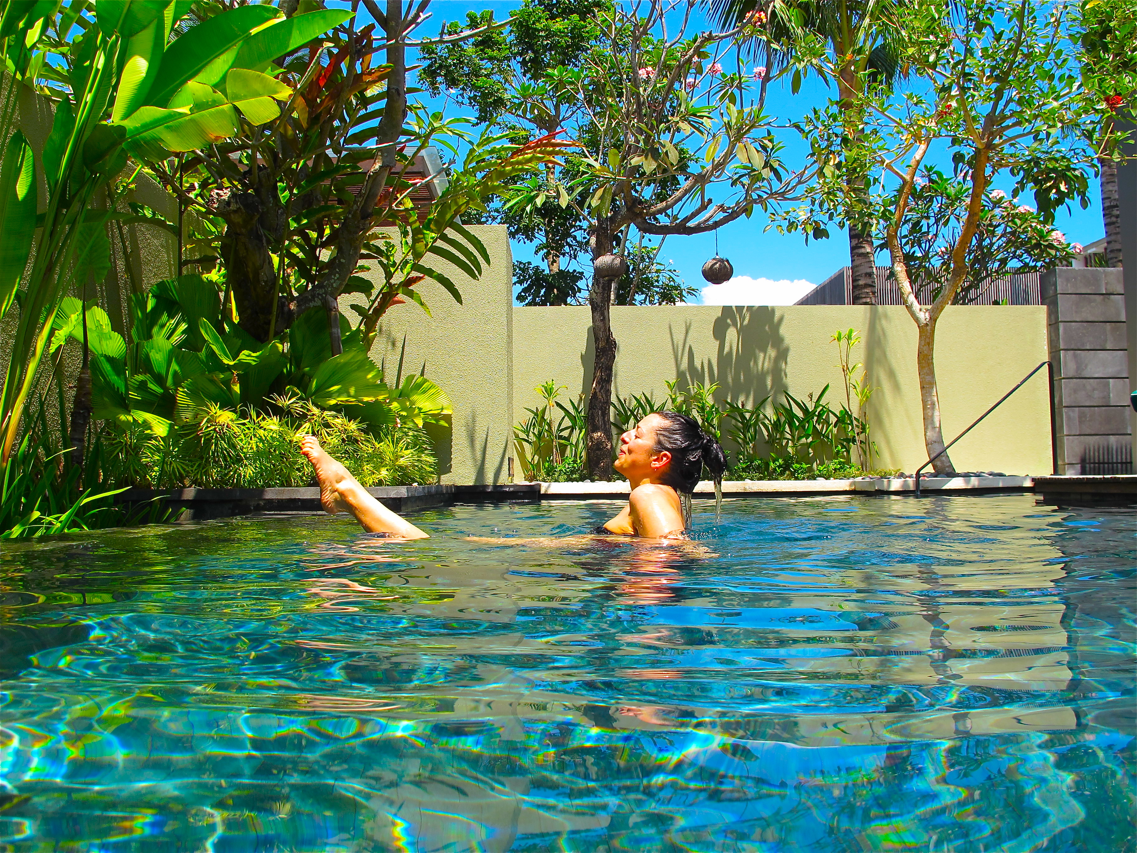 this time last year: bali flashback at the W hotel villa in seminyak